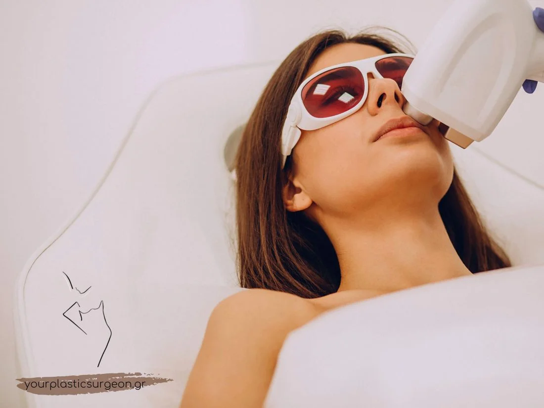 αποτρίχωση προσώπου με λέιζερ